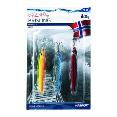 Sluker 3pk brisling ferskvann